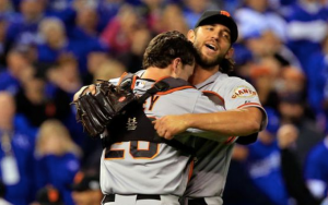 That's how we'd all hug Madison Bumgarner right now. 